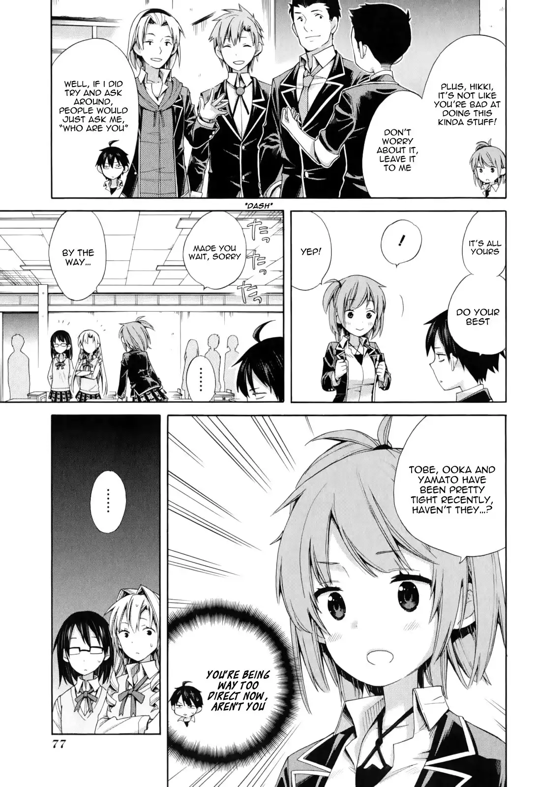 Yahari Ore no Seishun Love Come wa Machigatteiru. Chapter 9 11